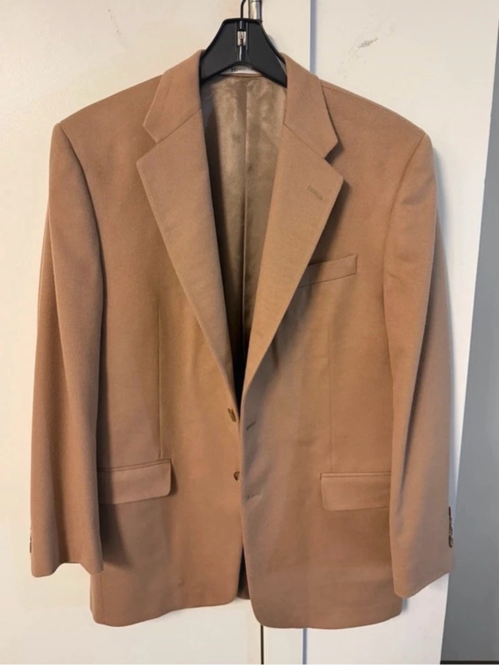 Vintage Hickey Freeman Loro Piana 100% Cashmere Blazer Size US40R Made in USA
